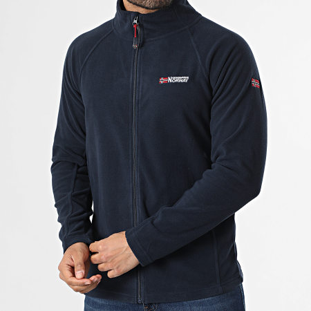 Geographical Norway - Veste Polaire Zippée Tug Bleu Marine