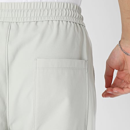KZR - Pantalón Baggy 858 Gris Claro