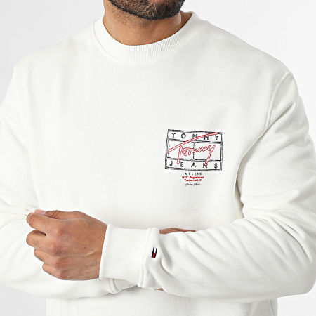 Tommy Jeans - Sweat Crewneck Entry DNA Play 2366 Beige Clair