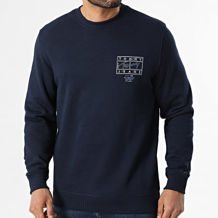 Tommy Jeans - Sweat Crewneck Entry DNA Play 2366 Bleu Marine
