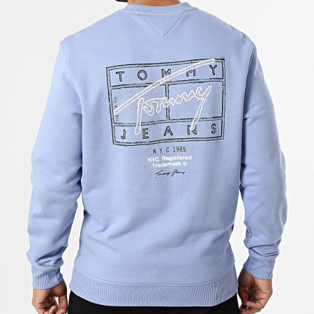 Tommy Jeans - Sweat Crewneck Entry DNA Play 2366 Bleu Clair