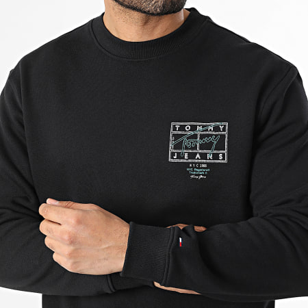 Tommy Jeans - Sweat Crewneck Entry DNA Play 2366 Noir