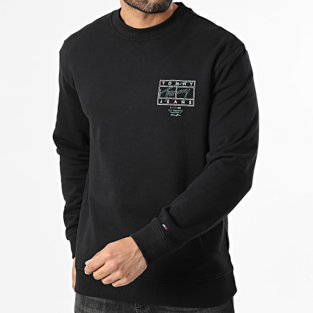 Tommy Jeans - Sweat Crewneck Entry DNA Play 2366 Noir