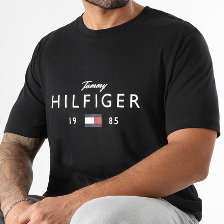 Tommy Hilfiger - Tee Shirt Brand Love Big Hilfiger 1455 Noir