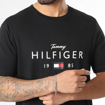 Tommy Hilfiger - Tee Shirt Brand Love Big Hilfiger 1455 Noir