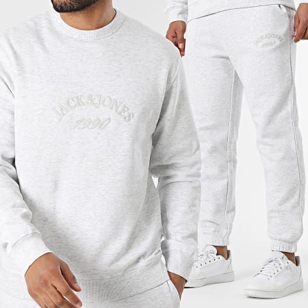 Jack And Jones - Ensemble De Survetement Bleecker Gris Chiné