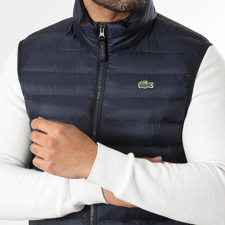 DOUDOUNE LACOSTE - BLOUSON BLEU MARINE