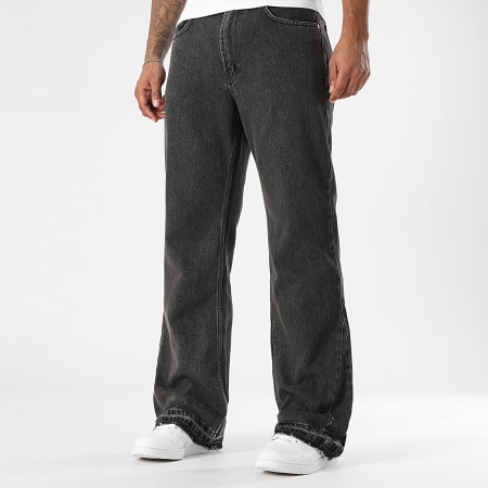 LBO - Pack de 2 Vaqueros Flare 3778 3982 Negro Gris