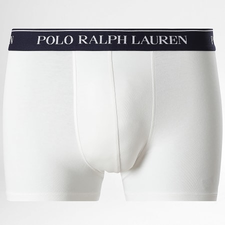 Polo Ralph Lauren - Lot De 3 Boxers Bleu Marine Rose Blanc