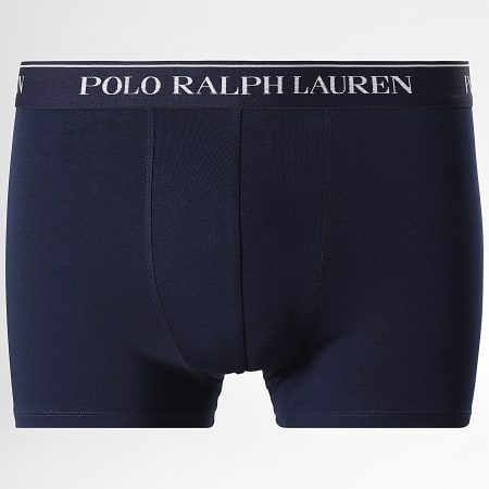 Polo Ralph Lauren - Lot De 3 Boxers Bleu Marine Rose Blanc