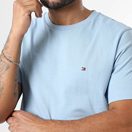 Tommy Hilfiger - Tee Shirt Essential Seasonal 9995 Bleu Clair