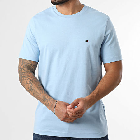 Tommy Hilfiger - Tee Shirt Essential Seasonal 9995 Bleu Clair