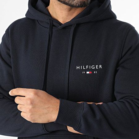 Tommy Hilfiger - Sweat Capuche Brand Love Small Hilfiger 1429 Noir