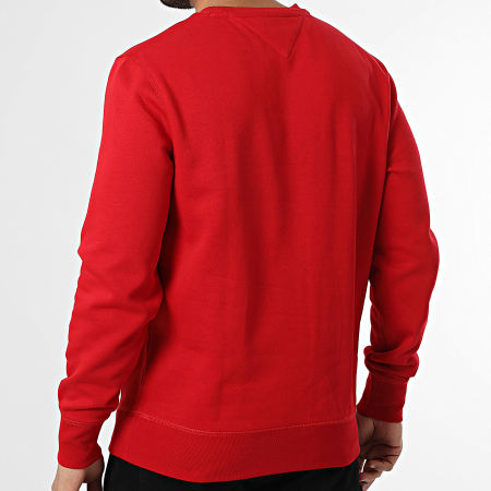 Tommy Hilfiger - Sweat Crewneck Tommy Logo 1596 Rouge
