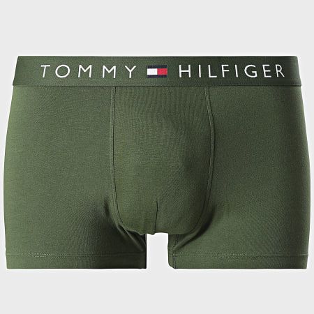 Tommy Hilfiger - Lot De 3 Boxers 3521 Beige Chiné Vert Kaki