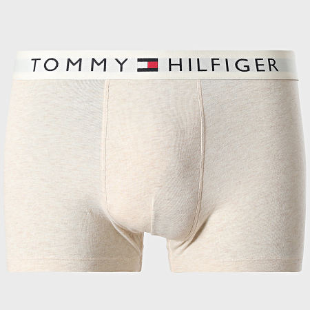 Tommy Hilfiger - Lot De 3 Boxers 3521 Beige Chiné Vert Kaki