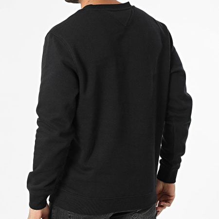 Tommy Jeans - Sweat Crewneck Linear 0249 Noir