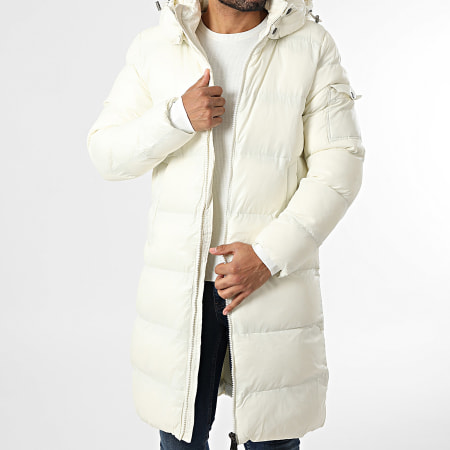 Uniplay - Plumífero largo con capucha 971 Beige Claro