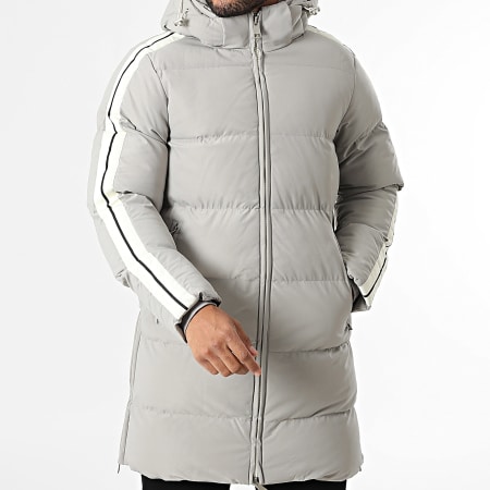 Uniplay - Plumífero con capucha larga 987 Gris