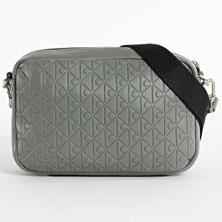 Calvin Klein - Sacoche Emblem Emboss Camera D3203 Gris Anthracite