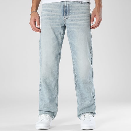 Calvin Klein - Jean Straight Signature 90s 783G Bleu Wash
