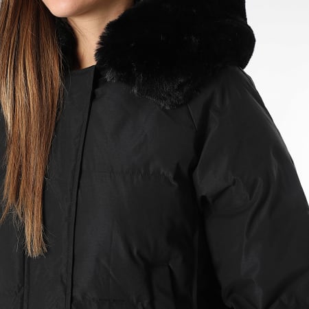 Classic Series - Plumífero con capucha Mujer 110 Negro