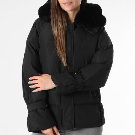 Classic Series - Plumífero con capucha Mujer 110 Negro