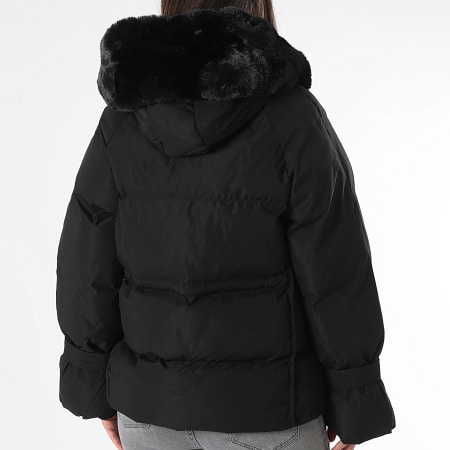 Classic Series - Plumífero con capucha Mujer 110 Negro