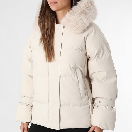 Classic Series - Plumífero con capucha Mujer 110 Beige Claro