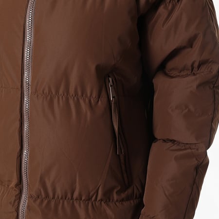 Classic Series - Doudoune Longue Capuche Femme 061 Marron