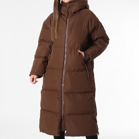 Classic Series - Doudoune Longue Capuche Femme 061 Marron