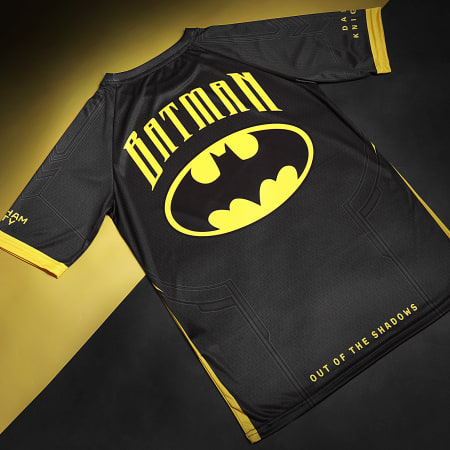 DC Comics - Maillot Collector Jersey Costume Noir Jaune