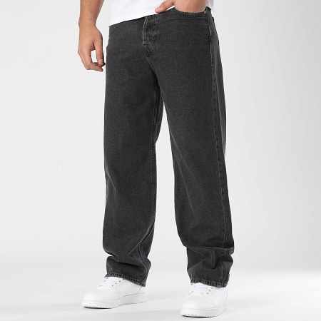 Jack And Jones - Pack de 2 vaqueros baggy fit Alex Original Negro Gris