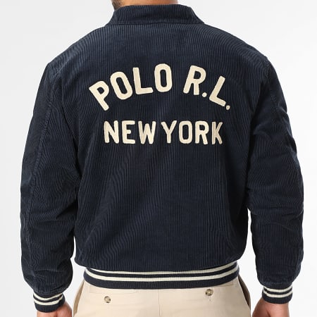 Polo Ralph Lauren - Corduroy Jacket Original Player Navy Beige - Ryses