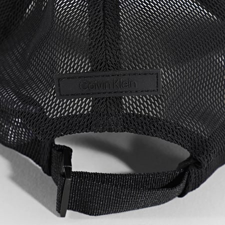 Calvin Klein - Casquette Trucker Emblem Cordura 5075 Noir