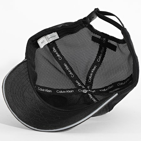 Calvin Klein - Casquette Trucker Emblem Cordura 5075 Noir