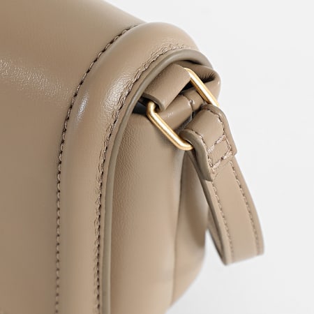 Calvin Klein - Sac A Main Femme Bold CK Flap Crossbody F1027 Camel Clair