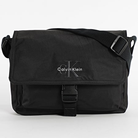 Calvin Klein - Sacoche Bold Flap Messenger 3321 Noir