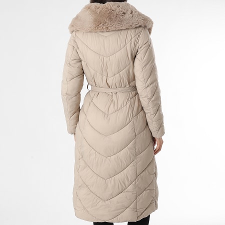Classic Series - Doudoune Longue Capuche Femme 018 Beige