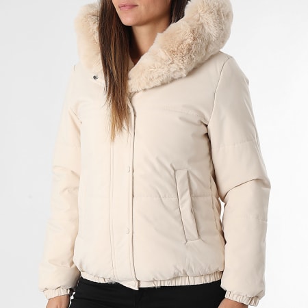 Classic Series - Plumífero con capucha Mujer 073 Beige