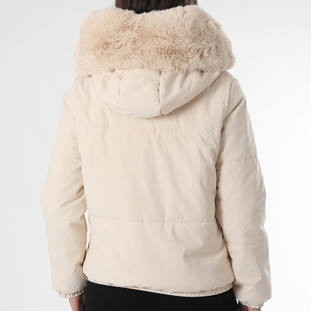 Classic Series - Plumífero con capucha Mujer 073 Beige