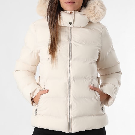 Classic Series - Plumífero con capucha Mujer 079 Beige Claro