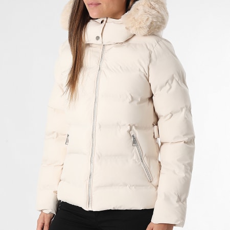 Classic Series - Plumífero con capucha Mujer 079 Beige Claro