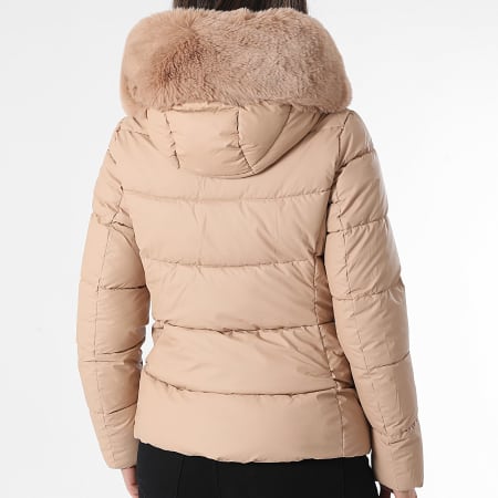 Classic Series - Plumífero con capucha Mujer 023 Beige