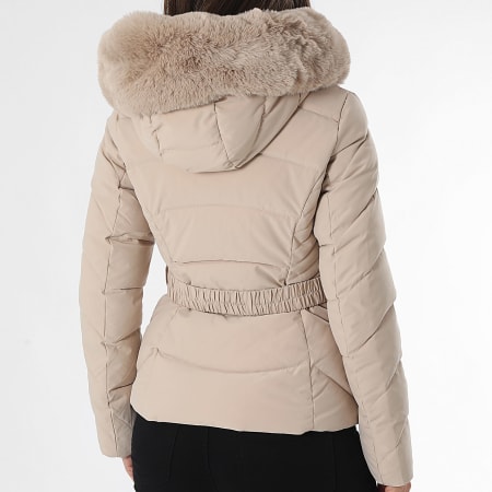 Classic Series - Plumífero con capucha Mujer 071 Beige