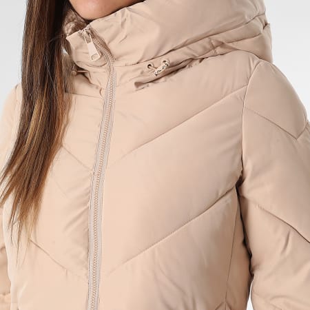 Classic Series - Plumífero Capucha Largo Mujer 317 Beige