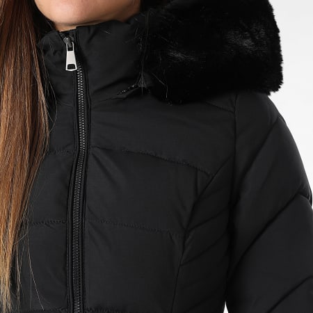 Classic Series - Plumífero con capucha Mujer 071 Negro
