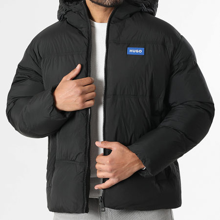 Hugo Blue - Doudoune Capuche Bodo 2541 50546652 Noir