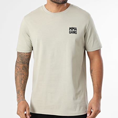 MMA GANG - Tee Shirt Oversize Large MMA GANG Stone Beige