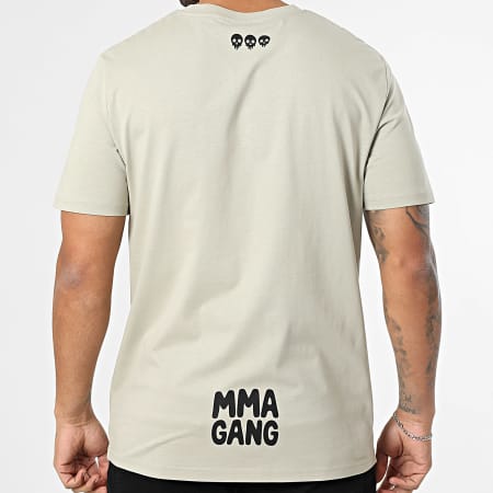 MMA GANG - Tee Shirt Oversize Large MMA GANG Stone Beige